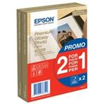 Epson A6 Premium, 255g/m2, lesklý, 10x15, 2x40ks, 2 - Balenie