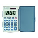 Sharp EL243S kalkulačka vrecková, šedo-modrá