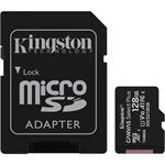 Kingston Canvas Select Plus, micro SDXC, 128GB + adaptér