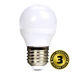 Solight WZ424-1, LED žiarovka, miniglobe, 8W, E27, 3000K, 720lm