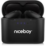 Niceboy HIVE podsie 2021, bezdrôtové slúchadlá, čierne