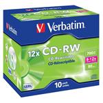 Verbatim CD-RW 8-12x/Jewel 1ks