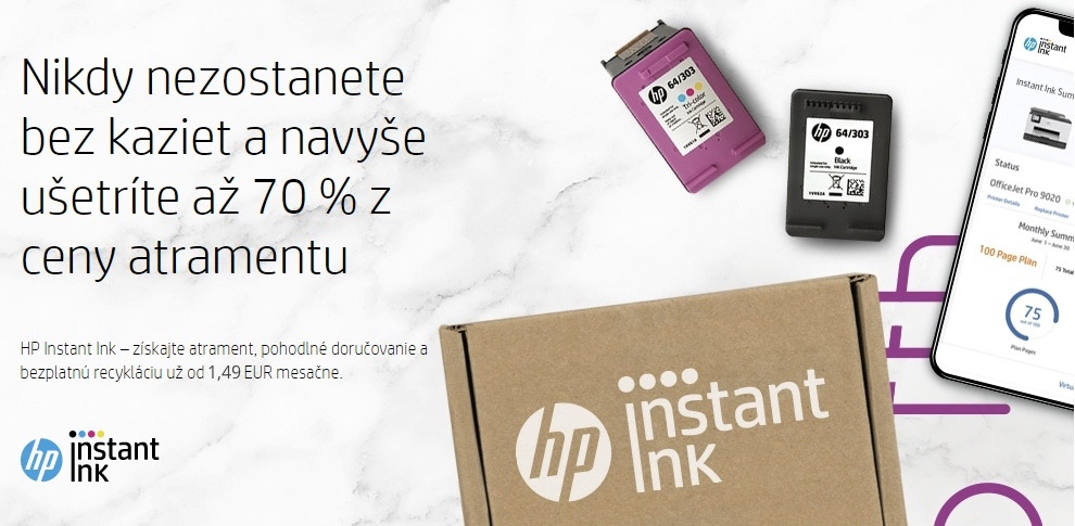 Čo je HP Instant Ink